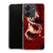 Coque Xiaomi Redmi 13C Dragon Rouge