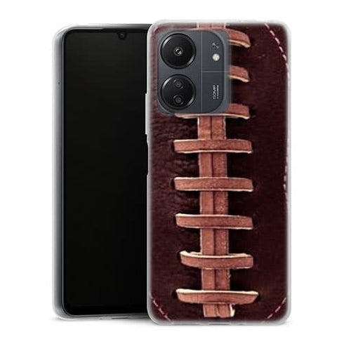 Coque Xiaomi Redmi 13C Football Cuir Vintage