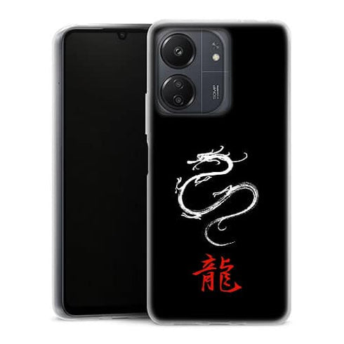 Coque Xiaomi Redmi 13C Dragon Chinois Goku