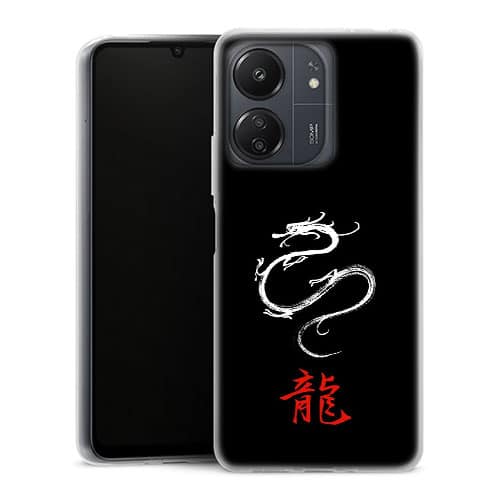 Coque Xiaomi Redmi 13C Dragon Chinois Goku