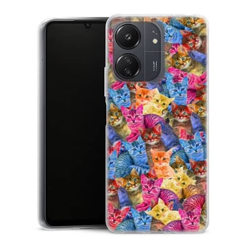 Coque Xiaomi Redmi 13C Haribo chat en folie