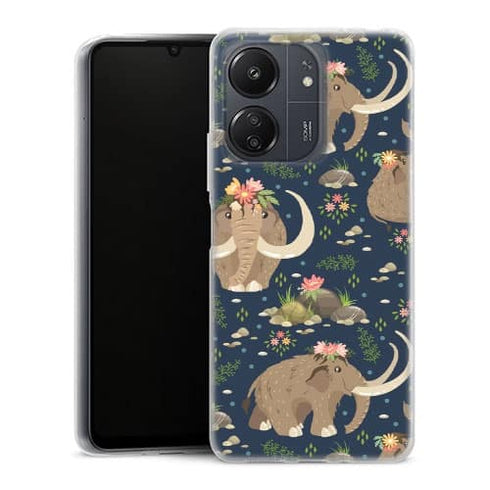 Coque Xiaomi Redmi 13C Mammouths mignons