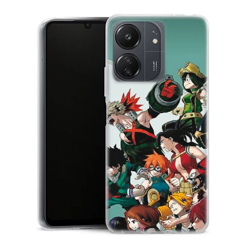 Coque Xiaomi Redmi 13C My Hero Academia fight adn