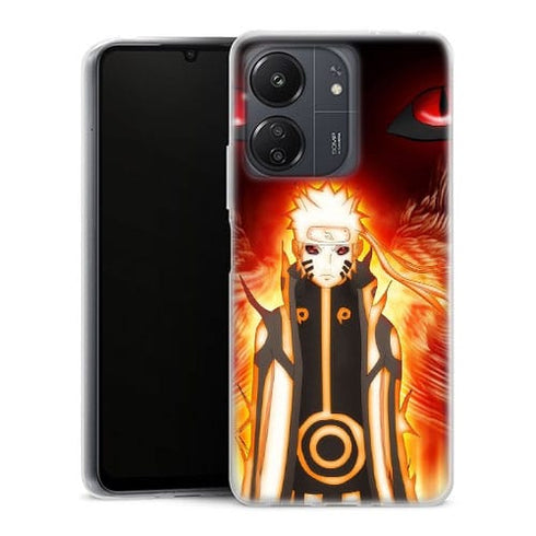 Coque Xiaomi Redmi 13C Naruto Kyubi mode kyubi
