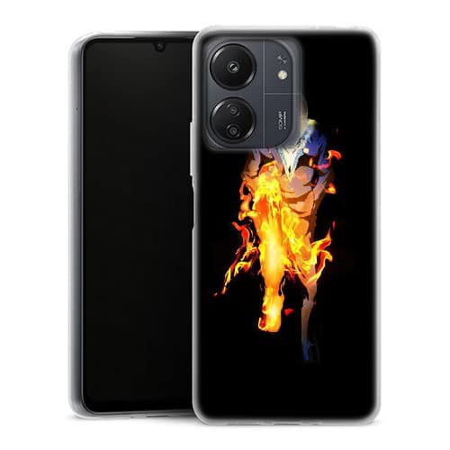 Coque Xiaomi Redmi 13C One Piece Sanji Jambe En Feu