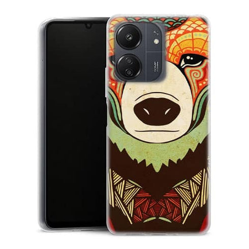 Coque Xiaomi Redmi 13C Ours Tribal