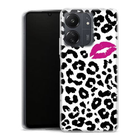 Coque Xiaomi Redmi 13C Panthere Kiss