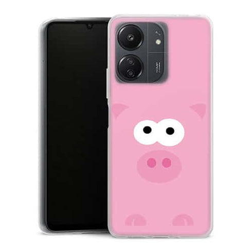 Coque Xiaomi Redmi 13C Pig Rosy