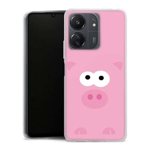 Coque Xiaomi Redmi 13C Pig Rosy