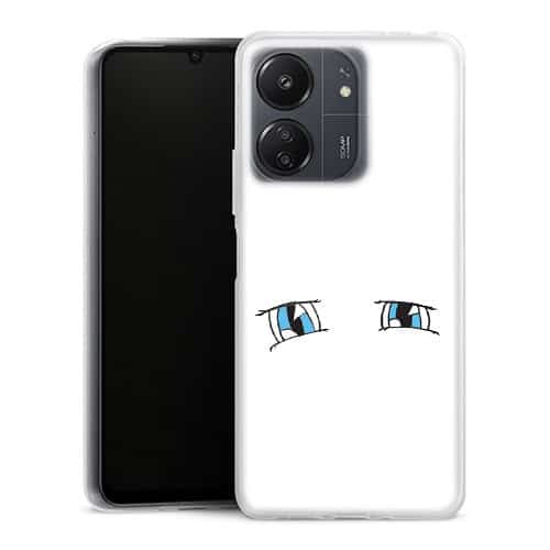 Coque Xiaomi Redmi 13C Yeux Bleus Manga
