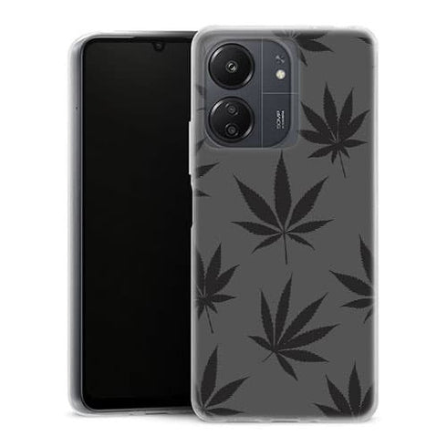 Coque Xiaomi Redmi 13C Canabis Leaf Pattern