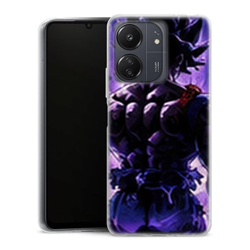 Coque Xiaomi Redmi 13C Dragon Ball Goku Ombre Violette Dos - MaCoquePerso