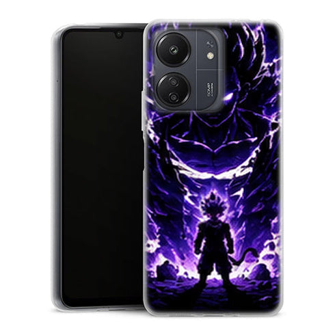 Coque Xiaomi Redmi 13C Dragon Ball Goku Ombre Violette - MaCoquePerso