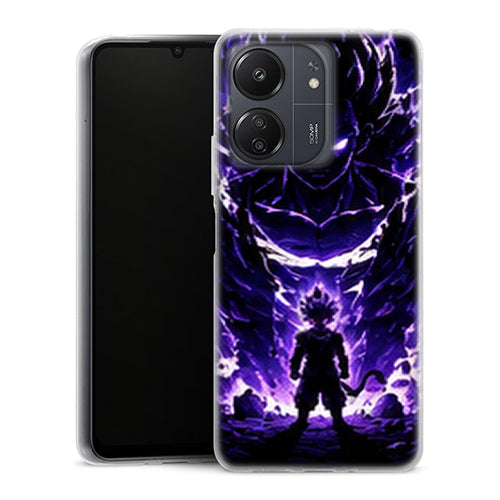 Coque Xiaomi Redmi 13C Dragon Ball Goku Ombre Violette - MaCoquePerso