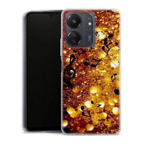 Coque Xiaomi Redmi 13C Golden Music