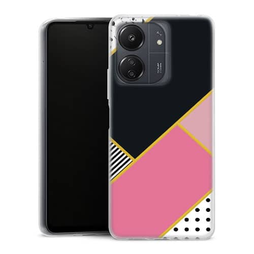 Coque Xiaomi Redmi 13C Minimal Pink Style