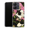 Coque Xiaomi Redmi 13C Mitsuri Kanroji Fond Fleurs Noir Demon Slayer - MaCoquePerso