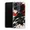 Coque Xiaomi Redmi 13C Tanjiro Kamado Profil Encre Rouge Demon Slayer - MaCoquePerso