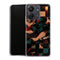 Coque Xiaomi Redmi 13C Tanjiro Kamado Damier Rouge Noir Demon Slayer - MaCoquePerso