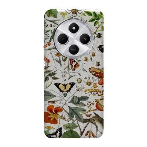 Coque Xiaomi Redmi 14C Biologie 101 | Housse silicone, antichocs, protection optimale - Motif floral