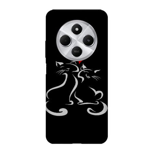 Coque Xiaomi Redmi 14C Cats Love