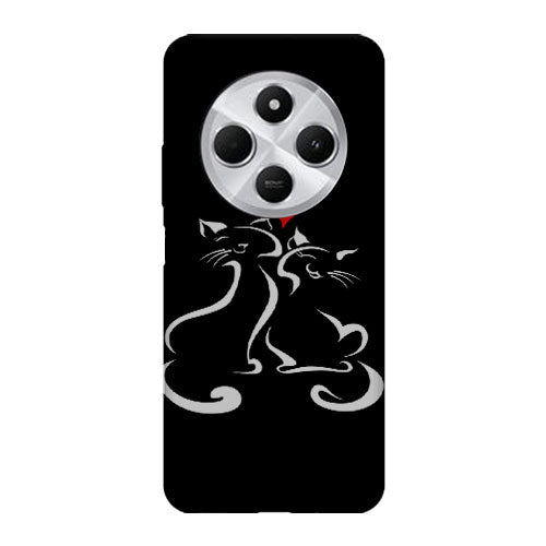 Coque Xiaomi Redmi 14C Cats Love