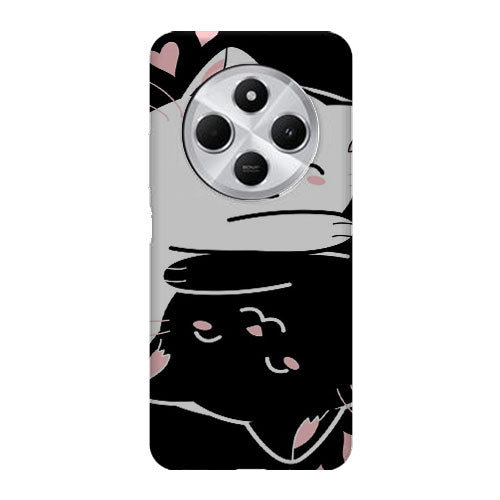 Coque Xiaomi Redmi 14C Chats Kawaii Yin et Yang