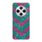 Coque pour Xiaomi Redmi 14C Chevrons Strass Violet Rose