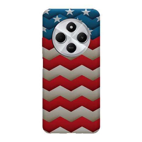 Coque pour Xiaomi Redmi 14C Usa Chevrons Vote