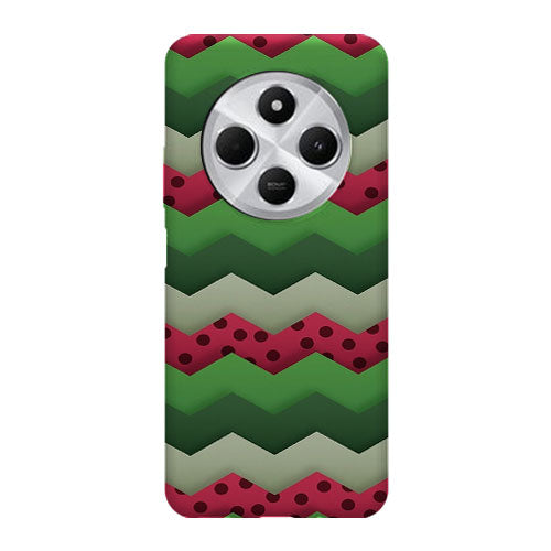 Coque pour Xiaomi Redmi 14C Pasteque Summer Chevrons