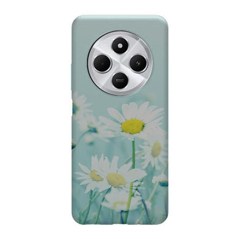 Coque Xiaomi Redmi 14C Dansing Daisies | Housse silicone, antichocs, protection optimale - Motif floral Paquerettes