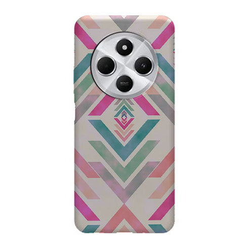 Coque pour Xiaomi Redmi 14C Fancy Diams azteque Rose