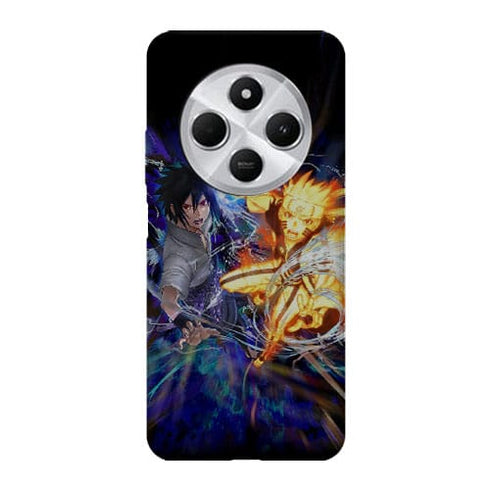 Coque Xiaomi Redmi 14C Fight Naruto Sasuke