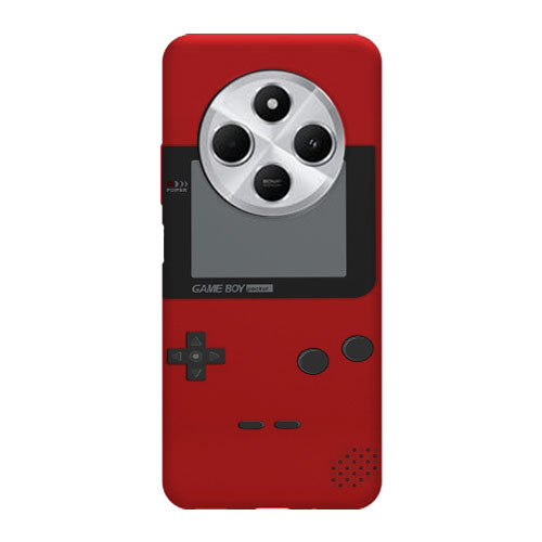 Coque Xiaomi Redmi 14C Game Boy Rouge | Housse silicone, Protection optimale - Motif Jeux video Gaming