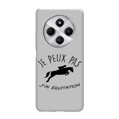 Coque Xiaomi Redmi 14C Je Peux pas j'ai Equitation