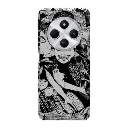 Coque Xiaomi Redmi 14C Junji ito Collage