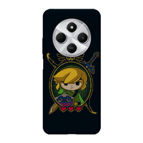 Coque pour Xiaomi Redmi 14C Link VS Lynel | Housse silicone, Protection optimale - Motif Jeux video Gaming