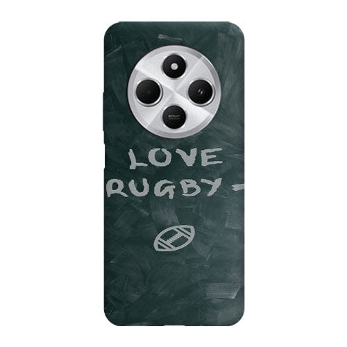 Coque Xiaomi Redmi 14C Love Rugby