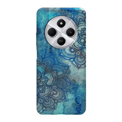 Coque pour Xiaomi Redmi 14C Blue Lost Mandala