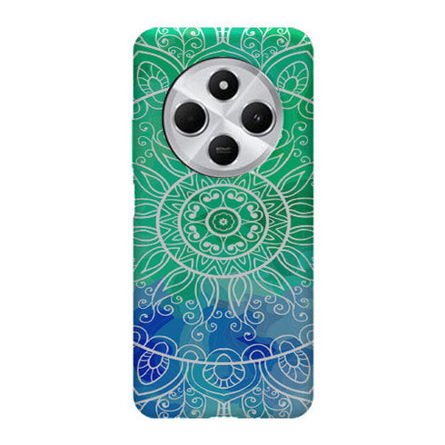 Coque pour Xiaomi Redmi 14C Green deal Mandala
