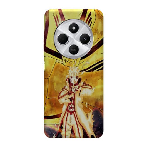 Coque Xiaomi Redmi 14C Naruto Kyubi Jaune