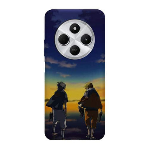Coque Xiaomi Redmi 14C Naruto & Sasuke Ciel Etoilé