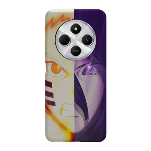 Coque Xiaomi Redmi 14C Naruto Vs Sasuke