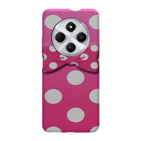 Coque pour Xiaomi Redmi 14C Minnie Noeud Rose