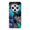 Coque Xiaomi Redmi 14C Papillon Turquoise
