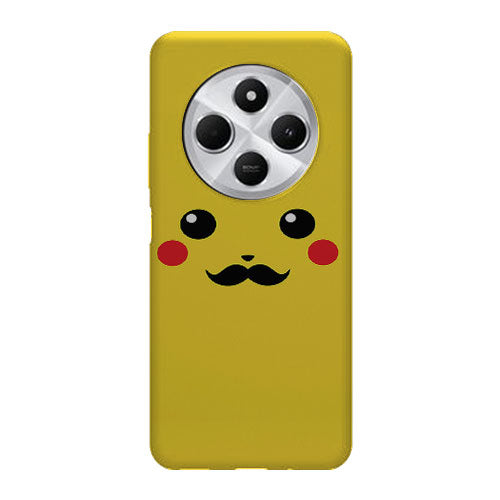 Coque Xiaomi Redmi 14C Pika Moustaches | Housse silicone, Protection optimale - Motif Jeux video Gaming