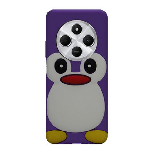 Coque Xiaomi Redmi 14C Pingouin Violet