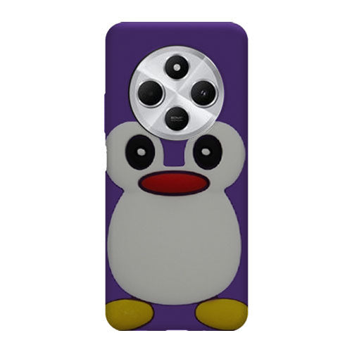 Coque Xiaomi Redmi 14C Pingouin Violet
