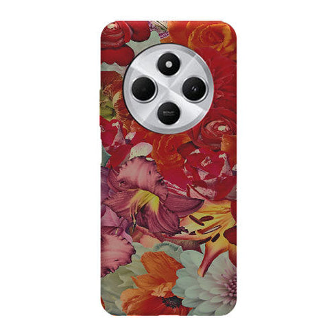 Coque Xiaomi Redmi 14C Rosses | Housse silicone, antichocs, protection optimale - Motif floral