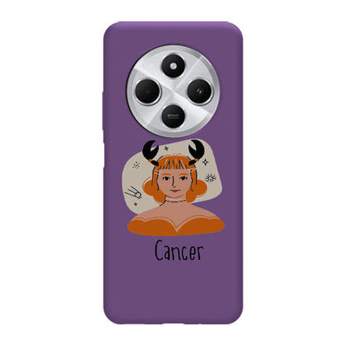 Coque gel silicone Xiaomi Redmi 14C Zodiac Cancer